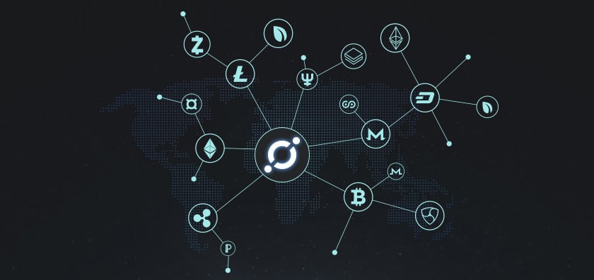 Объединение blockchain icon